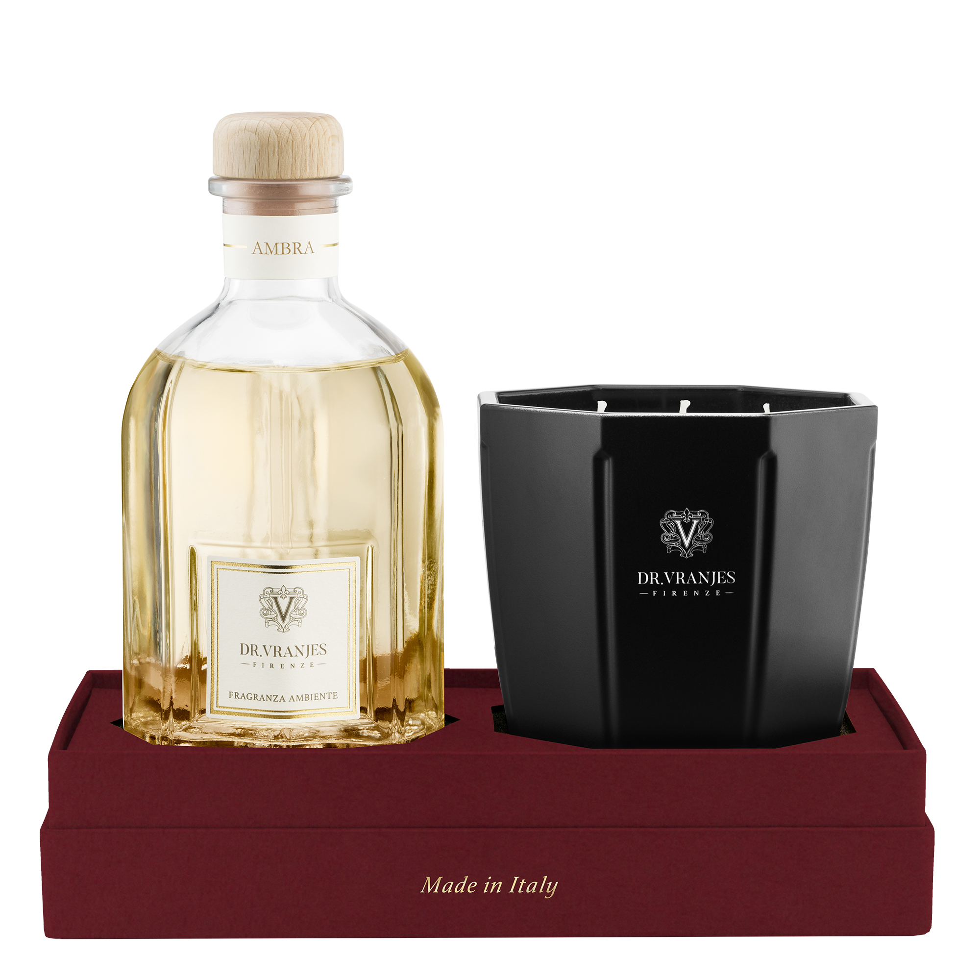Gift Box Ambra Diffusor 500 ml + Candle 500g image