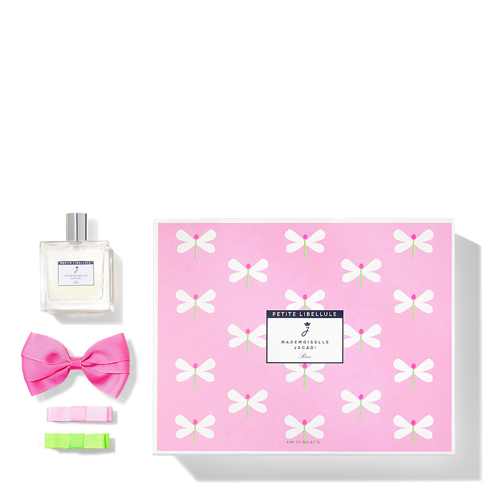 Giftset Eau de Toilette Mademoiselle Petite Libellule 100 ml + Clips Jacadi image