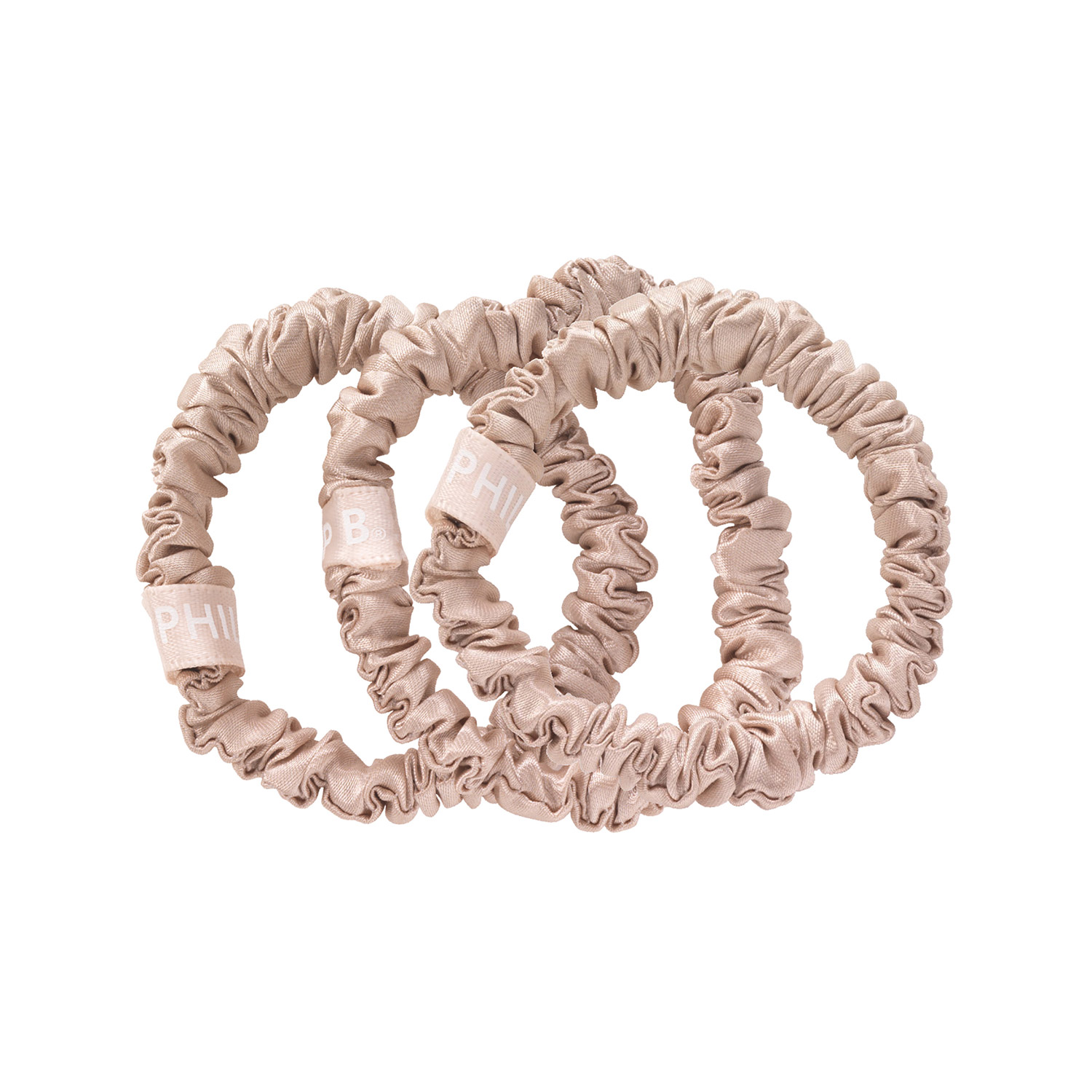 Silky Smooth Petite Scrunchie Set Champagne image