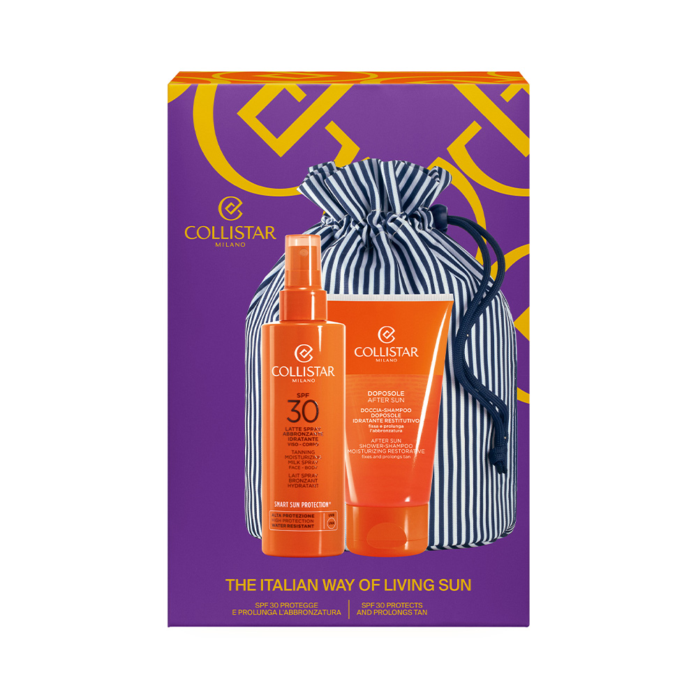 Set Sun Tanning Moisturizing Milk Spray SPF 30 + After Sun Shower Shampoo 200 + 150 ml image