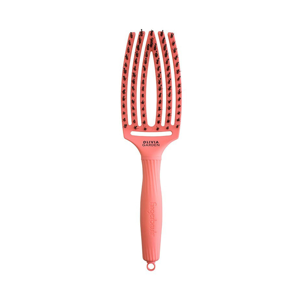 Fingerbrush Care Iconic Boar&#038;Nylon I&#8217;m Perfection Radiant Peach