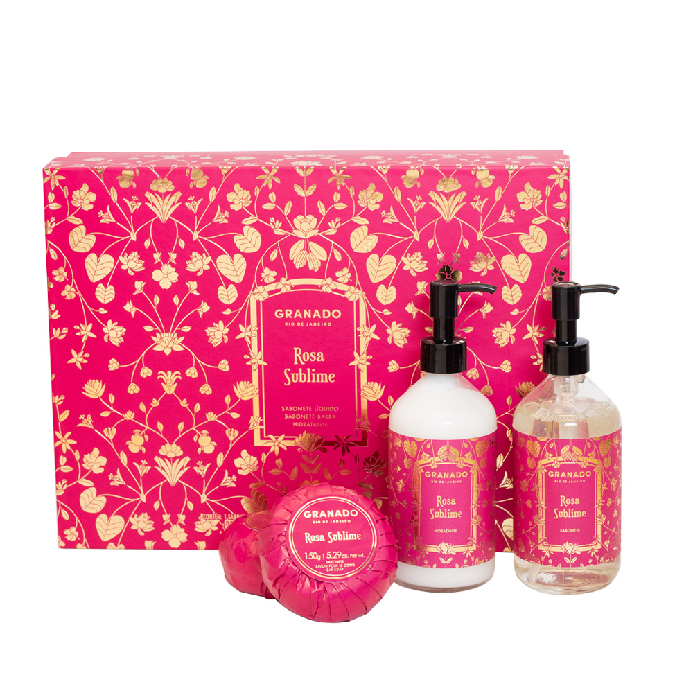Rosa Sublime Soap & Body Moisturizer Set