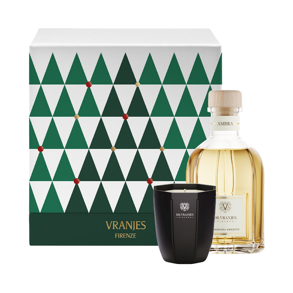 Ambra Diffuser 250 ml + Candle 80 g Gift Box