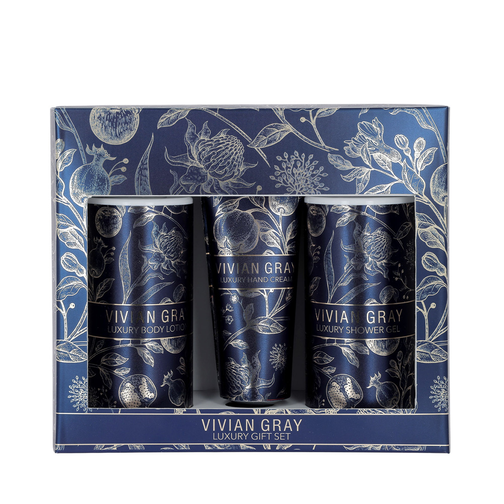 Blue Botanical Hand Cream & Shower Gel & Body Lotion image
