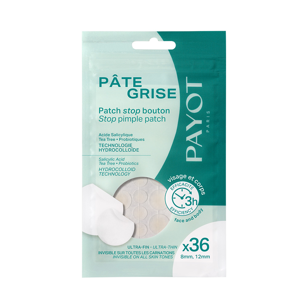 Pate Grise Patch Stop Bouton 36 kom