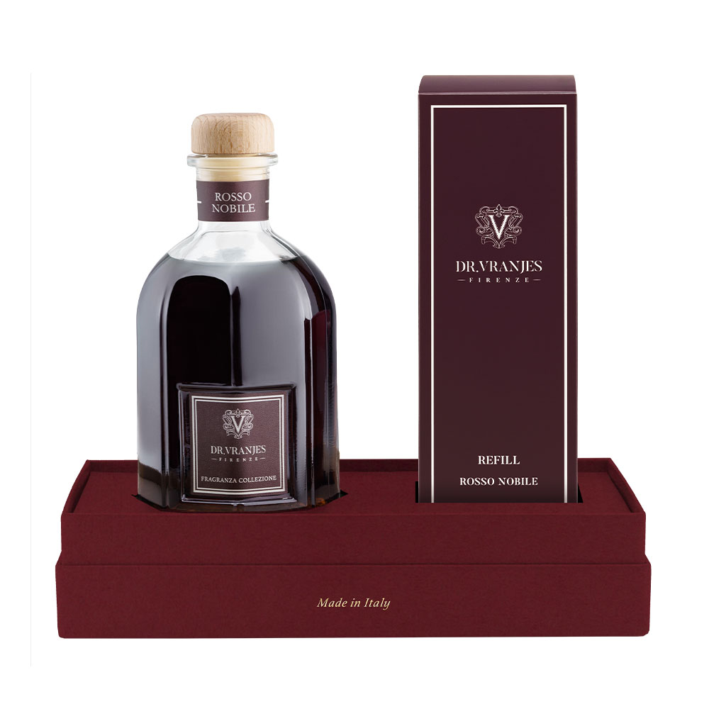Rosso Nobile Diffuser 500 ml + Refil 500 ml Gift Box
